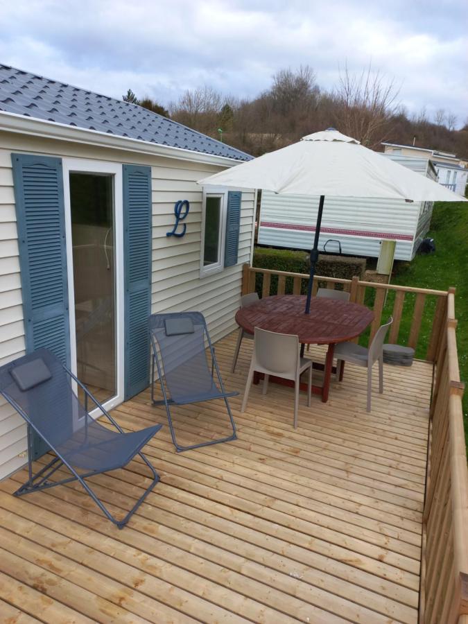 Mobil Home 3 Chambres Camping 4 Etoiles Petit-Caux Bagian luar foto